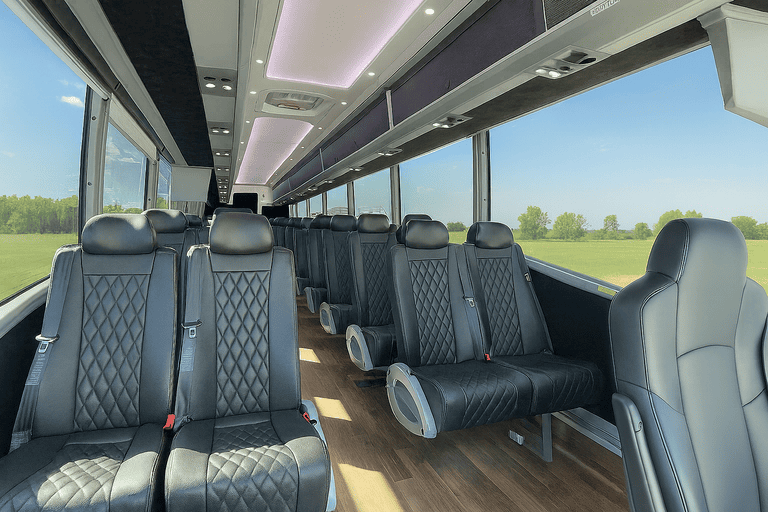 coach bus in Bossier City