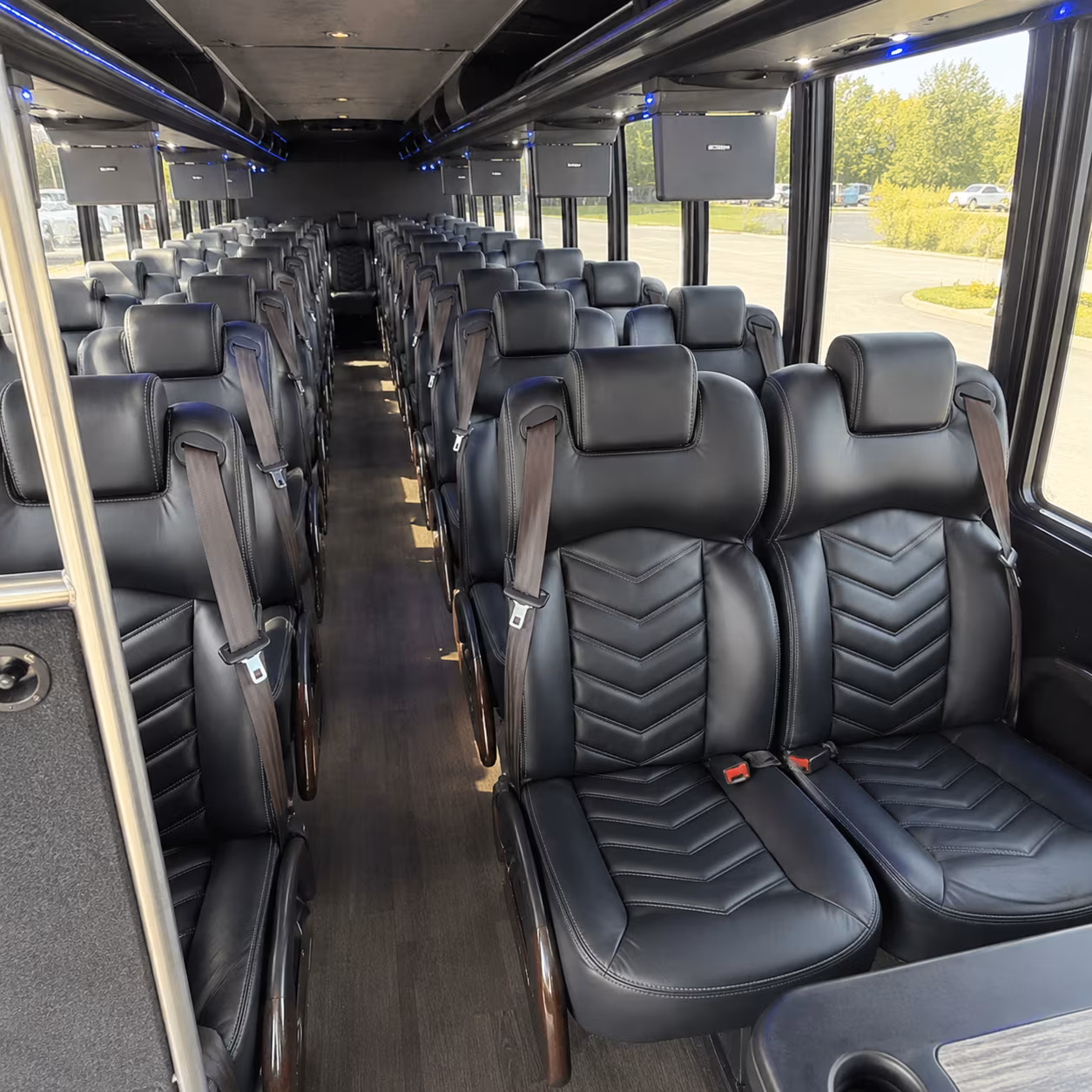 bossier city airport transportation onboard seating