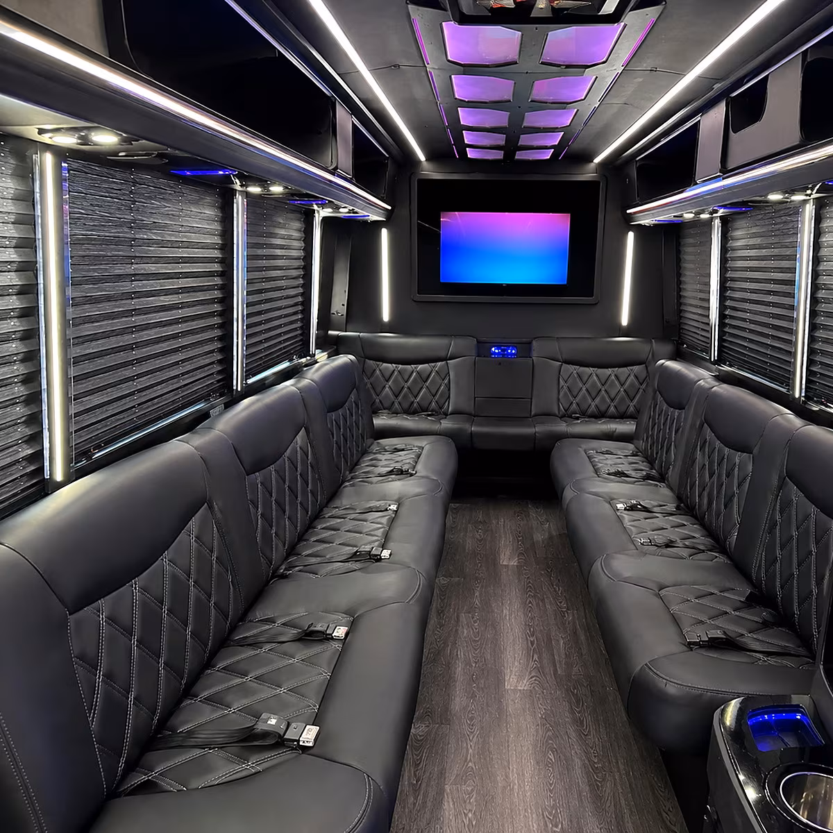 bossier city party bus inside