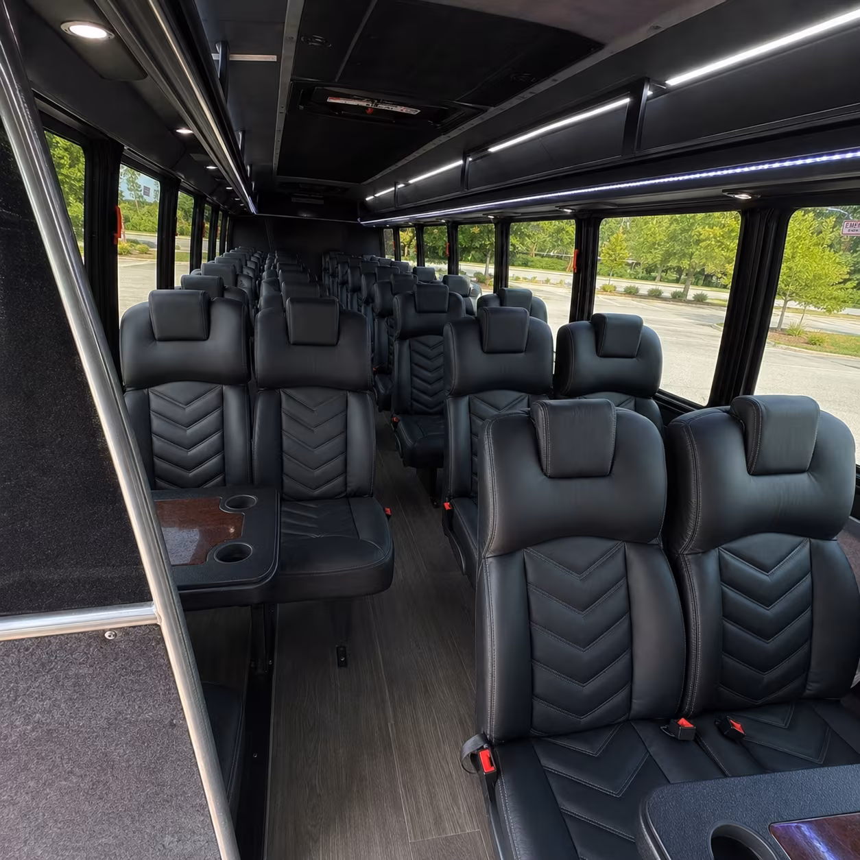 can i book a one way a round trip or a multi day package for a bus rental in bossier city