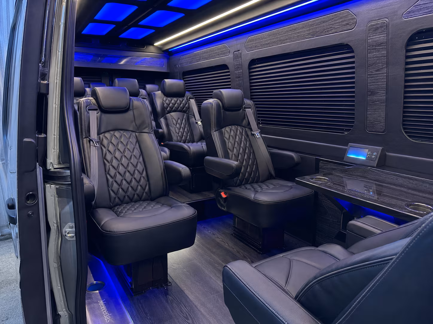sprinter van transportation for groups and events across bossier city